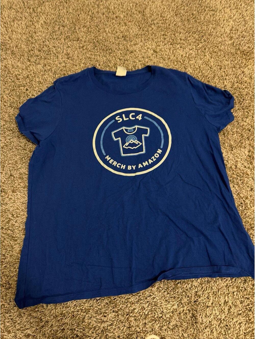 Womens Amazon Employee Shirt SLC4 Merch by Amazon XL